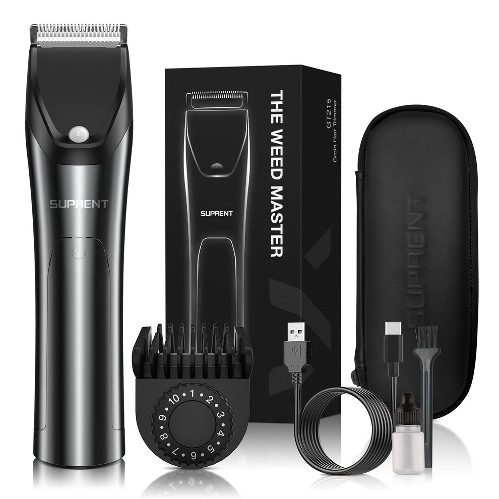 All in One Men's Groin Hair Trimmer GT215SX | SUPRENT – SUPRENT US